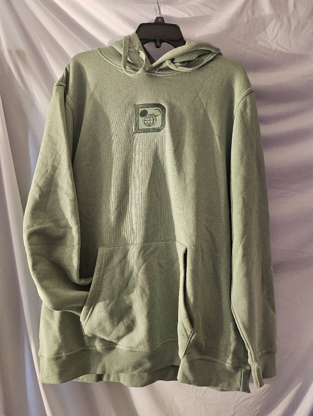Disney Parks Castle Mickey Hoodie Sweatshirt Green XL NWT Walt Disney World